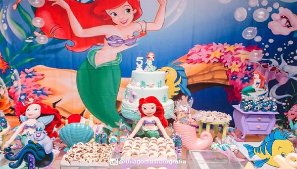 Cenários de Festa para Locação em BH Pequena sereia